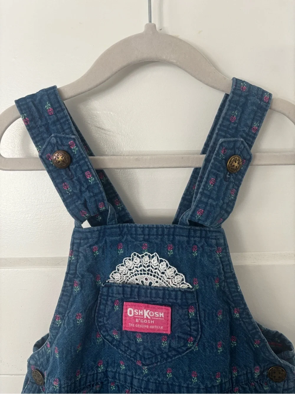 Vintage OshKosh B'gosh Denim Overall Dress